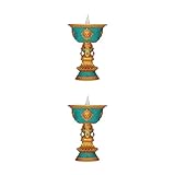 Rechargeable Tibetan Electronic Butter Lamp Buddhist Table LED Simulated Flame Home Decorations Rechargeable