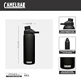 CamelBak Chute Mag 32oz Vacuum Insulated Stainless Steel Water Bottle, Black