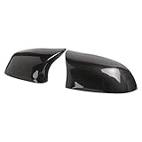 BILLDIO Side Mirror Caps，Carbon Fiber Rearview Compatible with 2014-2018 X3 F25 X4 F26 X5 F15 X6 F16