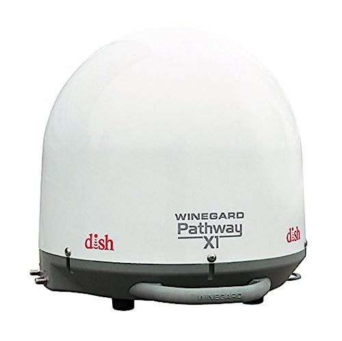 Winegard PA-2000 Pathway X1 Automatic Portable Truck Satellite TV Antenna for Dish (Trucking Satellite Antenna, Optional Mounts)