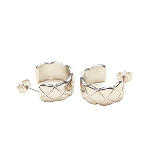 THE CRUSH HOOP EARRINGS (Silver Big)