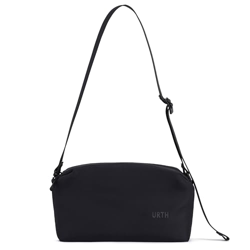 Urth Dolomite 5.1L Crossbody Camera Sling Bag - Water Resistant, Recycled, Multifunction Photography DSLR Everyday Bag in Black