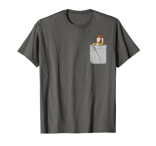 Disney Pixar Toy Story Sheriff Woody Mini Pocket Icon T-Shirt