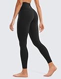 CRZ YOGA Butterluxe High Waisted Lounge Legging 25" - Buttery Soft Workout Yoga Pants for Women Black Medium