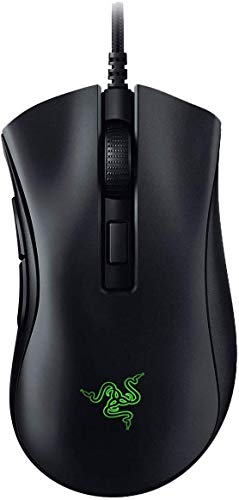 Razer DeathAdder V2 Mini - Wired USB Gaming Mouse with Optical Mouse Switches (61g Ultra Light, Speedflex Cable, Optical Sensor with 8500 DPI, Optical Mouse Switch, RGB Chroma Lighting) Black