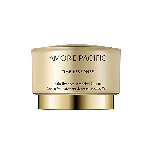 AMOREPACIFIC Time Response Skin Reserve Intensive Cream Korean Face Moisturizer with Niacinamide & Green Tea for Hydration and Fine Lines, 1.7 Fl Oz