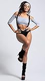 Yandy Small-Medium Deluxe Get Into Physical Fitness 80's Aerobics Halloween sexy Costume