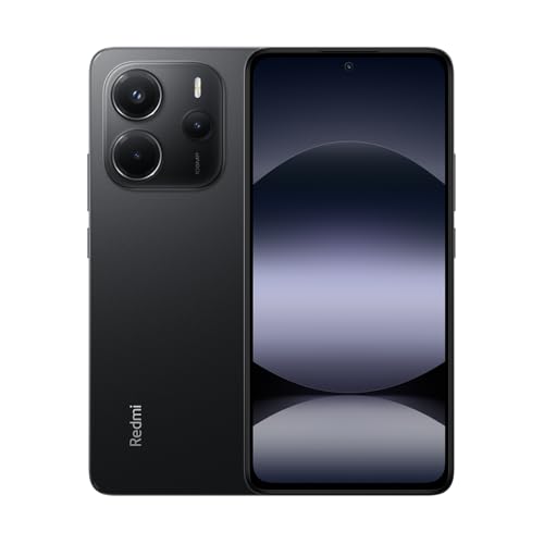 Xiaomi Redmi Note 14 4G LTE (for Tmobile Mint Tello Global) (128GB + 6GB) 6.67" 120Hz 108MP AI Camera Unlocked Global Version Dual Sim (Midnight Black)