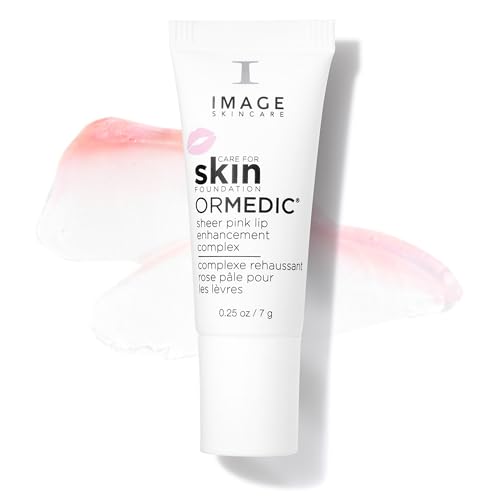 IMAGE Skincare, ORMEDIC pH Balancing Lip Enhancement Complex, with Avocado Oil & Vitamin E for Deep Hydration, Sheer Pink, 0.25 fl oz