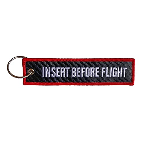 Carbon Moto Gear Motorcycle Keychains (Insert Before Flight)