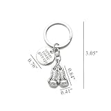 PHAETON 20PCS Never Give Up Boxing Keychain Boxing Gloves Charm Keyring Inspirational Gifts for Boxers Boxing Coach Boxing Keychain Fitness Gifts Boxer Fan GiftSport Lover