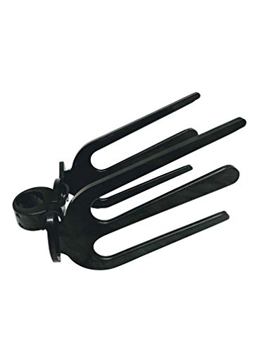 Krypt Towers Wakesurf Rack for Tower, Surfboard Rack for Boat, Holds 2 x Wakesurf Boards, Black Aluminum Wakeboard Rack, Fits Clamp Tubing Sizes-1 3/4", 1 7/8", 2", 2 1/4", 2 3/8", 2 1/2"
