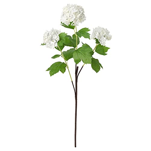 IKEA SMYCKA Artificial Flower, 60 cm, Snowball/White
