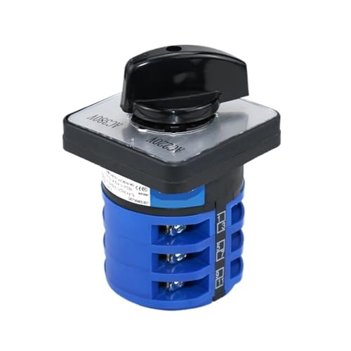 SZW26/LW26-32 660V 32A 12 Terminal Screws Elecrical Universal Rotary Cam Automatic Changeover Switch 2 Position 220V 380V