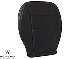 Richmond Auto Upholstery - Driver Side Bottom Replacement Leather Perforated Seat Cover, Black (Compatible with 2008-2014 Mercedes-Benz W204 C300 Luxury Sedan)