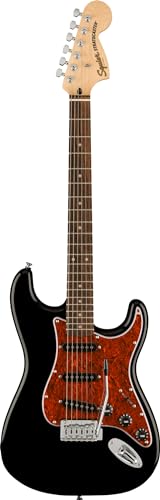 Fender Squier Affinity Stratocaster - Limited Edition Black, Tortoise Shell Pickguard