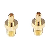 RFaha 5pcs SMA Female to TS9 Male RF Coax Adapter TS9 to SMA Coaxial Connector Adapter(F25-5)