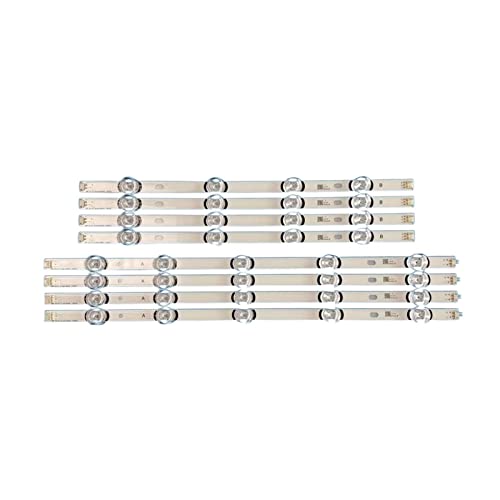 QIANHUI 8PCS/Set LED Backlight Strip Fit for LG 47LB563V 47LB561V 47LB5610 47LB582V 47LB5820 47LB5500 47LB550B 47LY330C 47LB585V 47LB650V