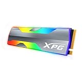 XPG SPECTRIX S20G 1TB RGB PCIe Gen3x4 NVMe 1.3 M.2 2280 2500/1800MB/s Internal SSD (ASPECTRIXS20G-1T-C)