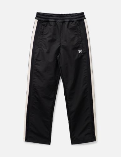 Palm Angels, Pre-loved Men's Monogram Nylon Track Pants, M, Black