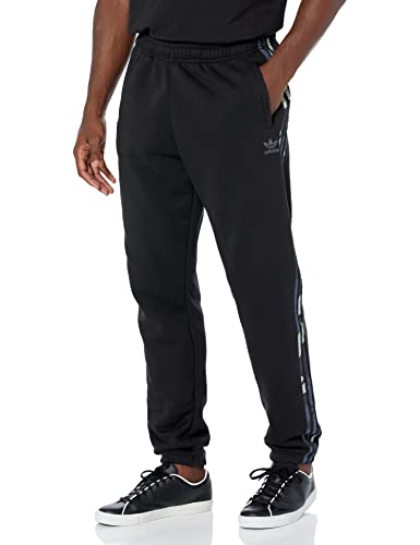 adidas Originals Men's Graphics Camo Sweatpants, Black, Medium