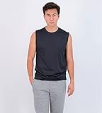 Real Essentials Men's Dry Fit Jersey Sleeveless Tank Top Muscle Yoga Active Men Basketball Beach Gym Workout Running Fitness Athletic Gym Bodybuilding Undershirt Tee T-Shirt, Set 2, 3XL, Pack of 5