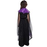 EraSpooky Girls' Vampire Costume Bat