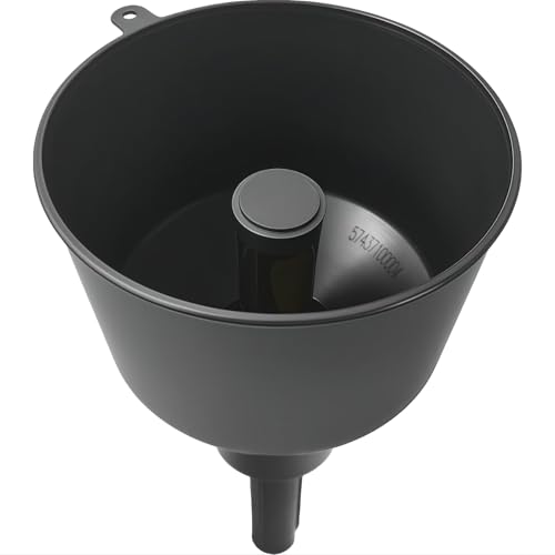 CZTHQP AF3CB Fuel Funnel for Automobile, Portable Gas Filter for Car, Refuel Oil Water Separator with Filter Screen, Gasoline Sand Strainer Port for Boat Motorcycle Excavator Tractor