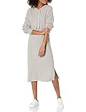 The Drop Women's Claudia Cuddle Hoodie Midi Dress, Porpoise, M