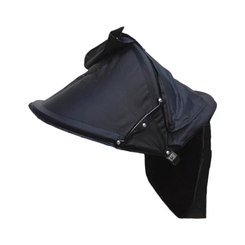 JunZheHub Stroller Sun Visor with Net Shade Top for 2.2cm Inner Diameter Tubes for Outdoor Sun Protection Pushchair Canopy Awning, Detachable Top