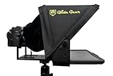 Glide Gear TMP100 Adjustable iPad/ Tablet/ Smartphone Teleprompter Beam Splitter 70/30 Glass w/ Carry Case No Plastic All Metal / No Assembly Required