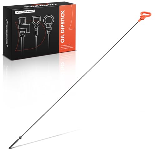 A-Premium 3.0L 6 Cyl Engine Oil Dipstick Compatible with Audi A4 2002-2005, A6/A6 Quattro 2002-2004, A4 Quattro 2002-2006, Engine Oil Measuring Rod Dip Stick