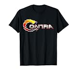 Contra Logo Retro Gamer Nostalgia Classic 8-Bit Revival T-Shirt