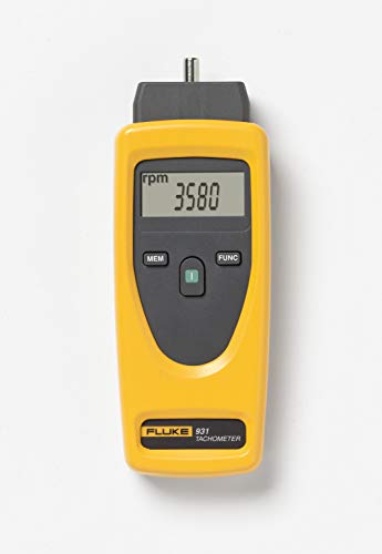 Fluke 931 Contact and Non-Contact Dual-Purpose Tachometer