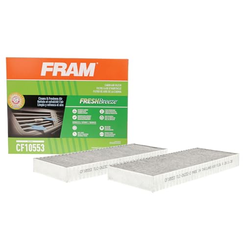 FRAM Fresh Breeze Cabin Air Filter with Arm & Hammer Baking Soda, CF10553 for Nissan Vehicles