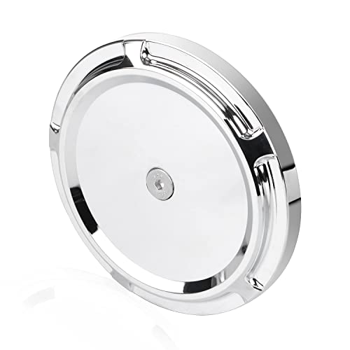 SHMT Stage 1 Big Sucker Air Cleaner Cover for Harley Dyna Low Rider Wide Glide Electra Glide Road King Softail Sportster Iron 883, Chrome