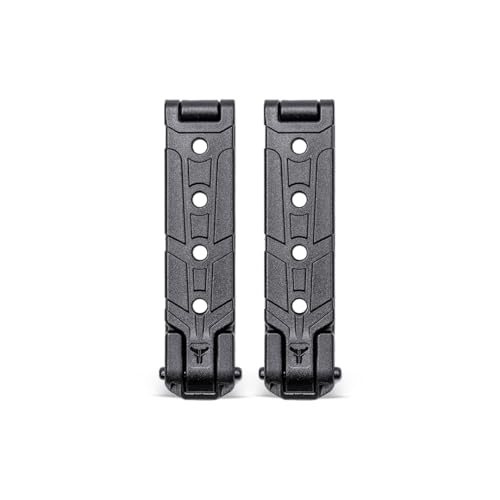 3" Molle-Lok (Pair with Mounting Hardware) - MOLLE Attachment Clip for Vests, Backpacks, Holsters, Mag Pouches, TASER, and More - Molle-Lok 3 inch by Blade-Tech Holsters