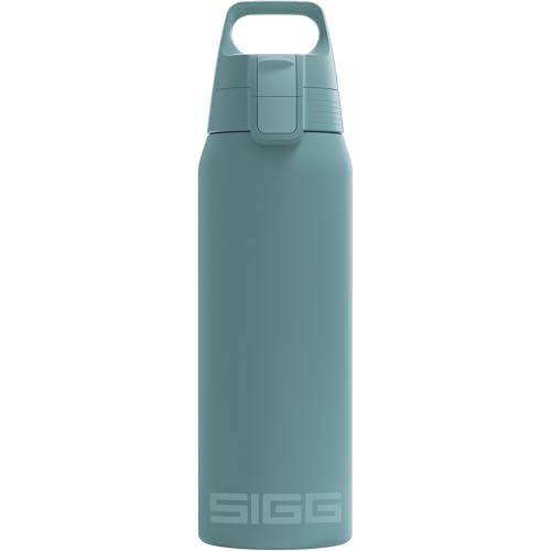 SIGG - Insulated Water Bottle - Shield Therm One Morning Blue - Suitable For Carbonated Beverages - Leakproof - Dishwasher Safe - BPA Free - 90% Recycled Stainless Steel - Pink - 25 Oz