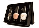 Maya Halal, Breathable & Toxin-Free Vegan Nail Polish (French Manicure Set with Brush).