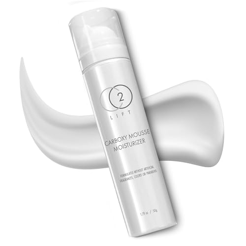 CO2Lift Carboxy Mousse Moisturizer - 50g Advanced Hydrating Anti-Aging Formula With 3 Types of Vitamin C for Even Skin Tone and Long-Lasting Moisture