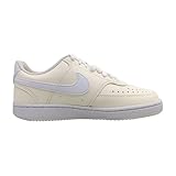 Nike women court vision low sneaker NN, 9, White/Pale Ivory-white/Black/