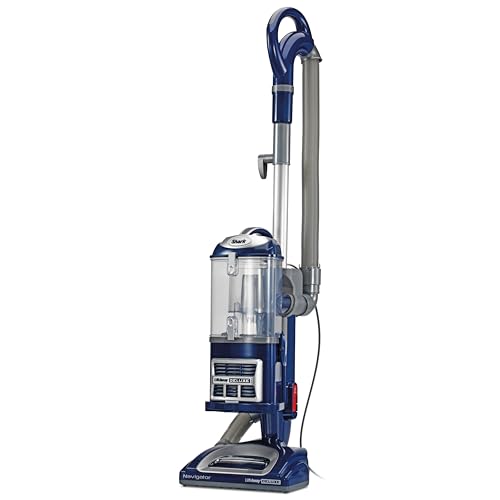 Shark Upright Vacuum, Navigator Lift-Away Deluxe with Large Dust Cup Capacity, HEPA Filter, Swivel Steering, Upholstery Tool & Crevice Tool, Blue, NV360