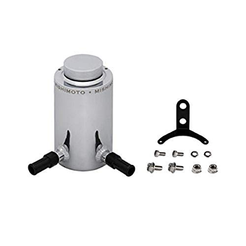 Mishimoto MMRT-PSA Aluminum Power Steering Reservoir Tank Fits Silver
