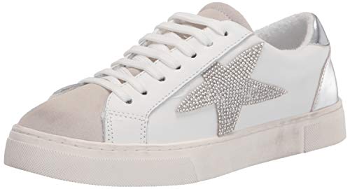 Steve Madden womens Rezume Sneaker, Rhinestone, 9 US