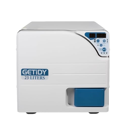 23L Autoclave High Pressure Steam with Drying Function, Digital LED Display, Dual-Control Door Lock, Stainless Steel Laboratory Equipment. Ships from The USA with delivery in 3-7 Days