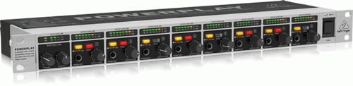 Behringer POWERPLAY HA8000 8 Channel High-Power Headphones Mixing and Distribution Amplifier