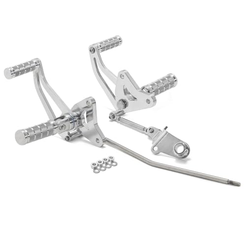 SFriding Silver Forward Controls Foot Pegs for Honda VT750DC Shadow Spirit 750 2002-2007