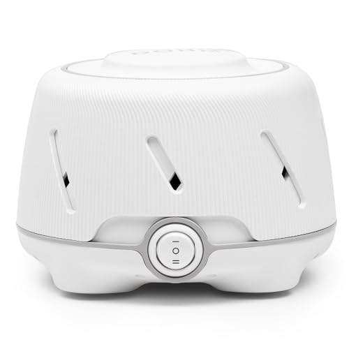 Yogasleep Dohm (White/Gray) The Original White Noise Machine, Relaxing Natural Sound from a Real Fan, Sleep Aid & Noise Cancelling for Adults & Baby, Office Privacy & Meditation, Baby Registry