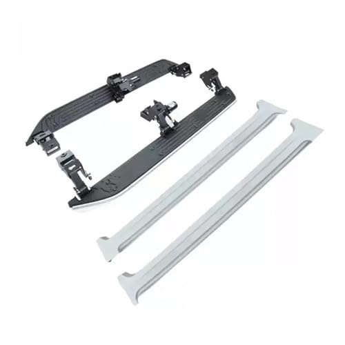 ATATZXRXRLKL Electric Side Steps Automatic Aluminium Alloy Electric Running Board Automatic Powersteps OBD Powered Steps Compatible for Toyota Prado 2018+