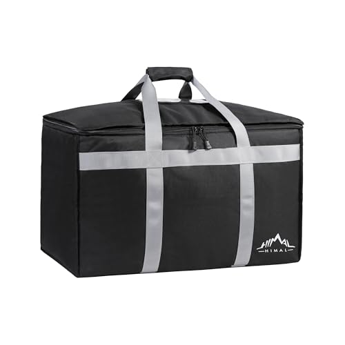 Himal Outdoors Insulated Food Delivery Bag XXXL-23Wx15Hx14D inches Premium Insulated Grocery Bag for HOT/COLD Food Delivery, Fit for Uber Eats, Doordash, Commercial Catering Transportation